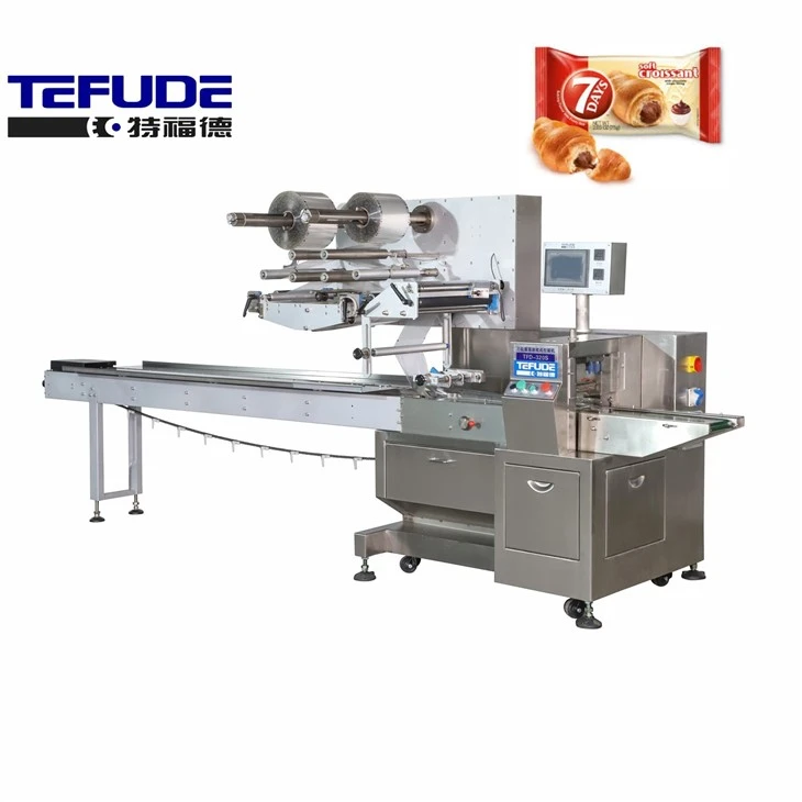 Automatic Film Splicing Flow Wrapper